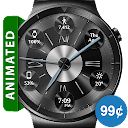 Brushed Metal HD Watch Face & 