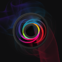 Black Smoke Rings Icon Pack