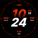 Speed Digital Watch Face