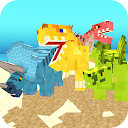 Blocky Dino Park Dino Arena