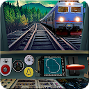 Train driving simulator