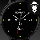 Minimal Black v14 Watch Face