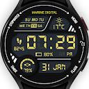 Marine Digital Watch Face