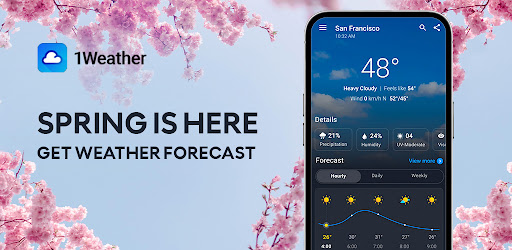 1Weather Forecasts & Radar