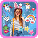 Cute Stickers for Photos : kaw