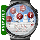 Christmas Snow HD Watch Face