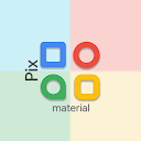 Pix Material Colors Icon Pack