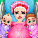 Pregnant Mom & Twin Baby Game