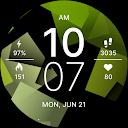 Fresh Green Fit Watch Face